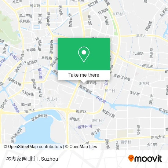 琴湖家园-北门 map