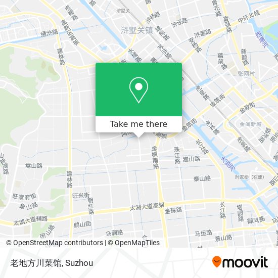 老地方川菜馆 map