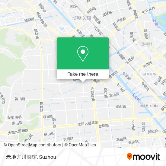 老地方川菜馆 map