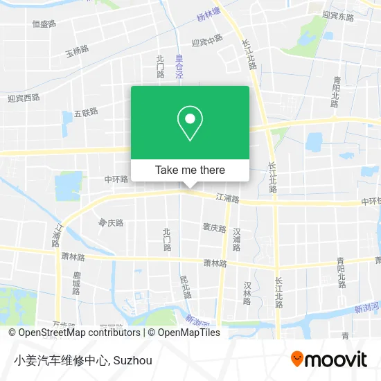 小姜汽车维修中心 map