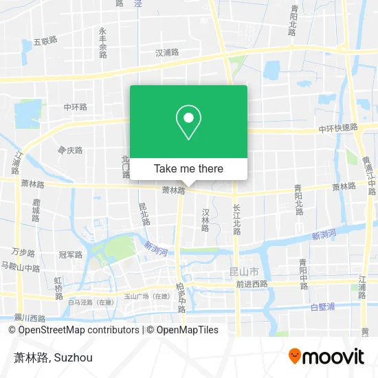 萧林路 map