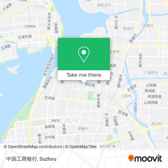 中国工商银行 map