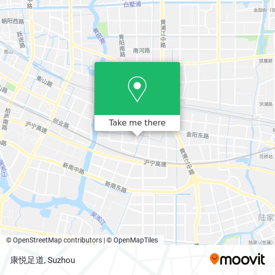康悦足道 map