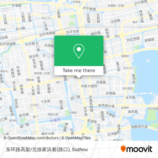 东环路高架/北徐家浜巷(路口) map