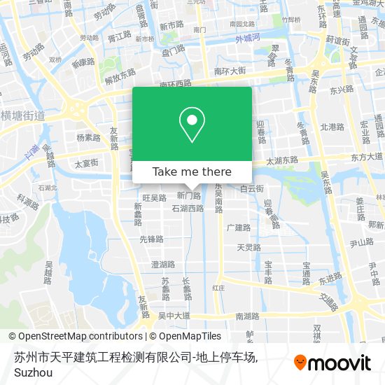 苏州市天平建筑工程检测有限公司-地上停车场 map