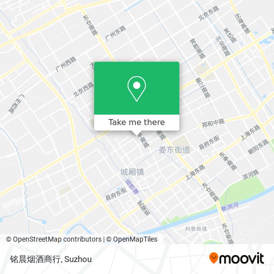 铭晨烟酒商行 map