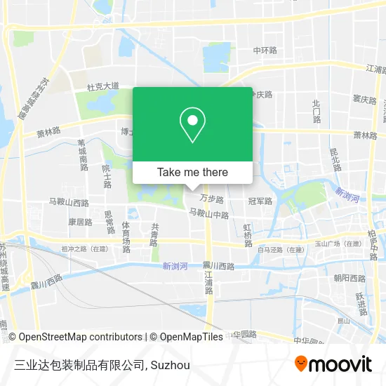 三业达包装制品有限公司 map