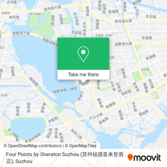 Four Points by Sheraton Suzhou (苏州福朋喜来登酒店) map
