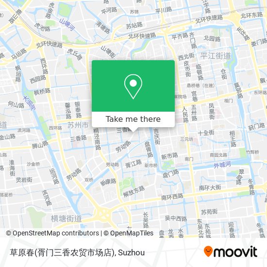 草原春(胥门三香农贸市场店) map