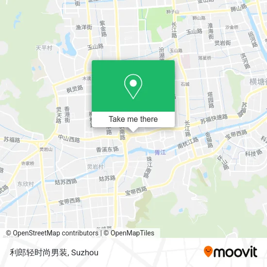 利郎轻时尚男装 map