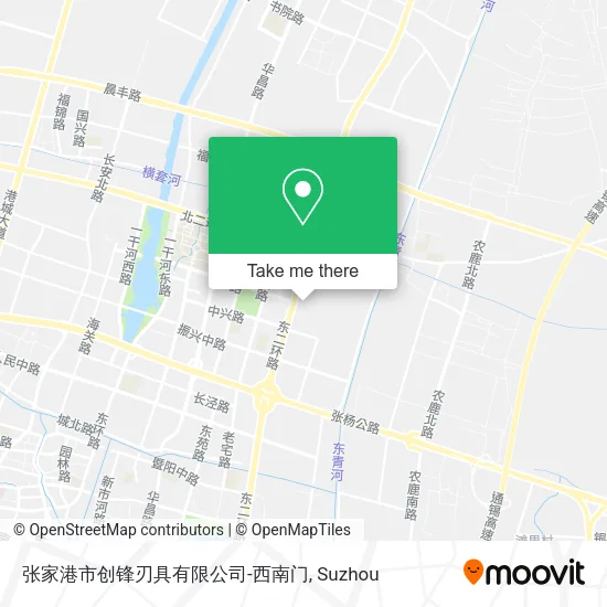 张家港市创锋刃具有限公司-西南门 map
