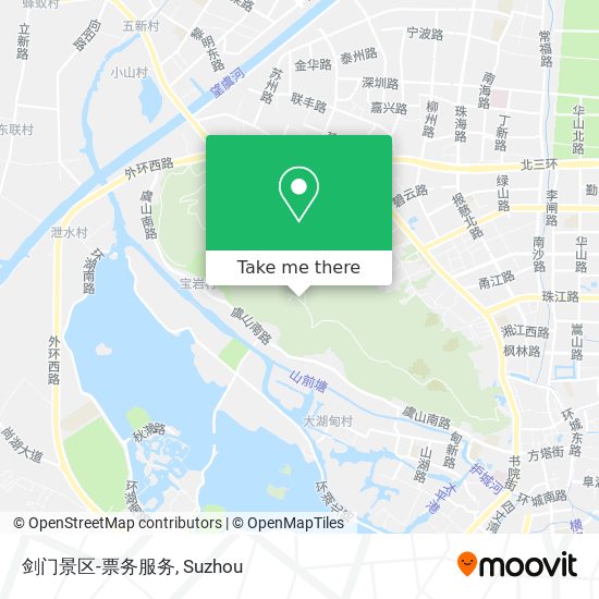 剑门景区-票务服务 map