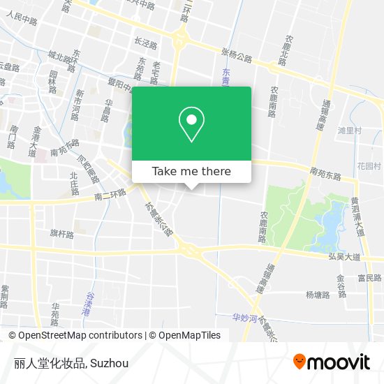 丽人堂化妆品 map