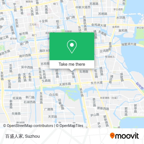 百盛人家 map