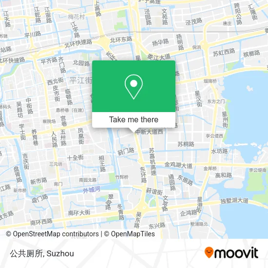 公共厕所 map