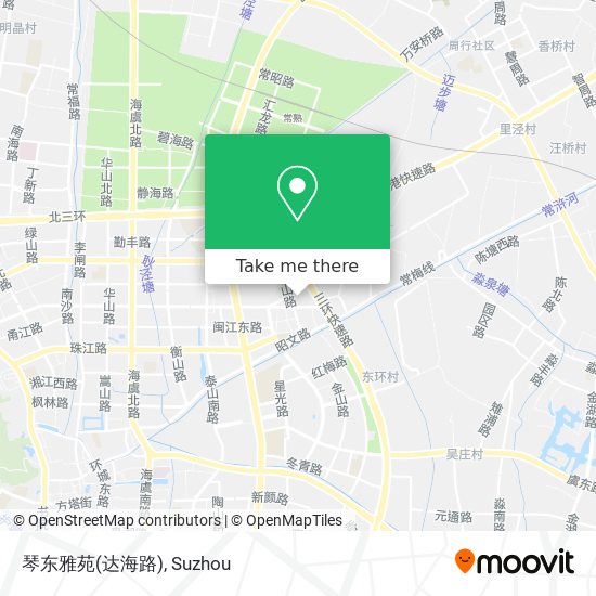 琴东雅苑(达海路) map