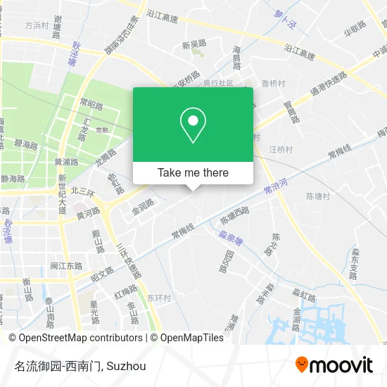 名流御园-西南门 map