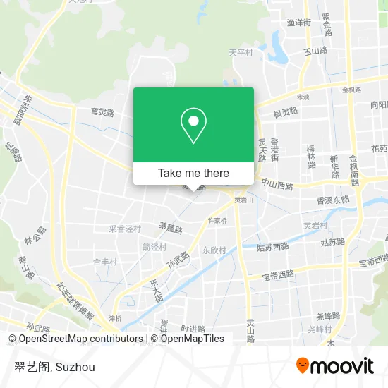 翠艺阁 map