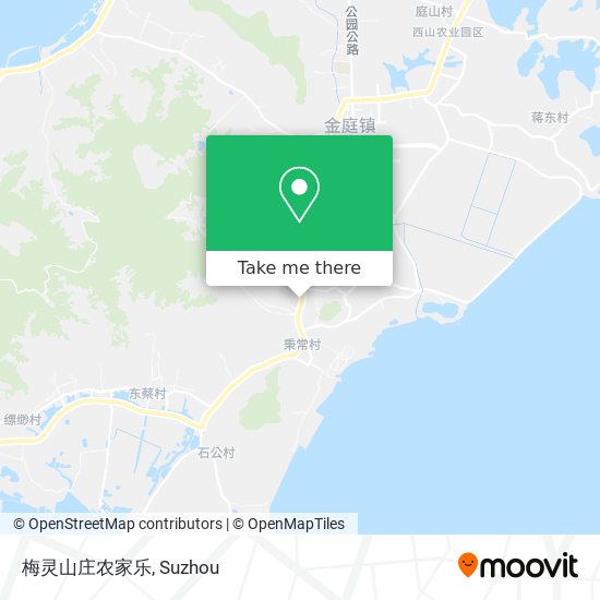 梅灵山庄农家乐 map