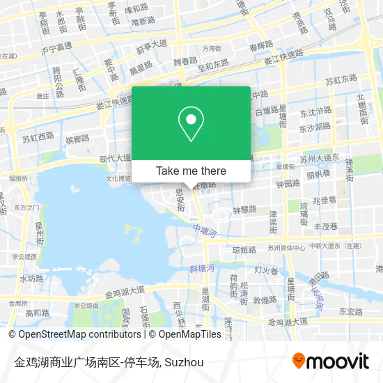 金鸡湖商业广场南区-停车场 map
