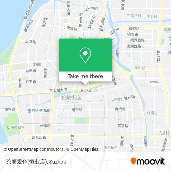 茶颜观色(恒业店) map