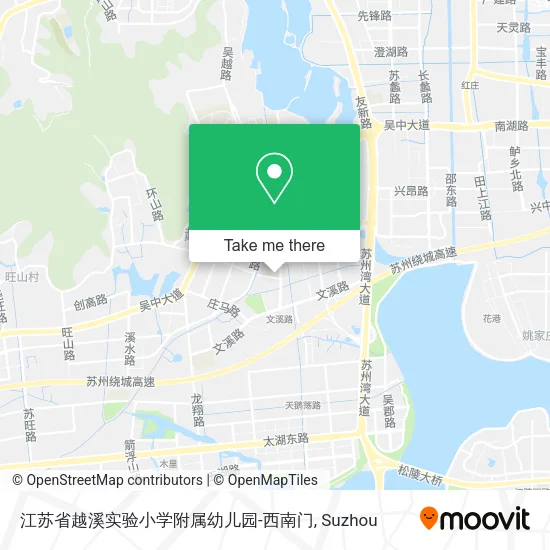 江苏省越溪实验小学附属幼儿园-西南门 map