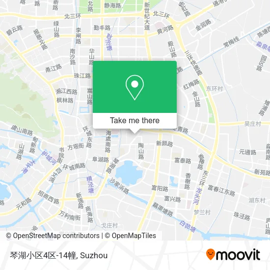 琴湖小区4区-14幢 map