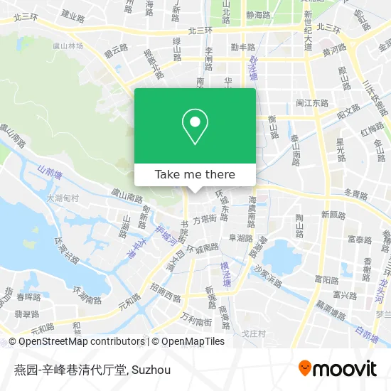 燕园-辛峰巷清代厅堂 map