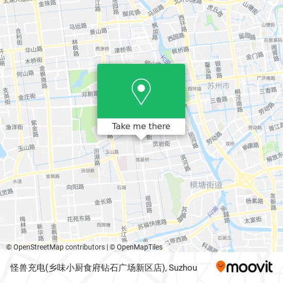 怪兽充电(乡味小厨食府钻石广场新区店) map