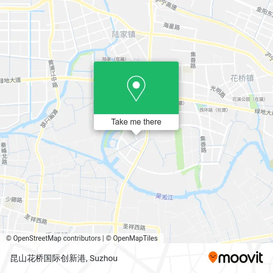 昆山花桥国际创新港 map