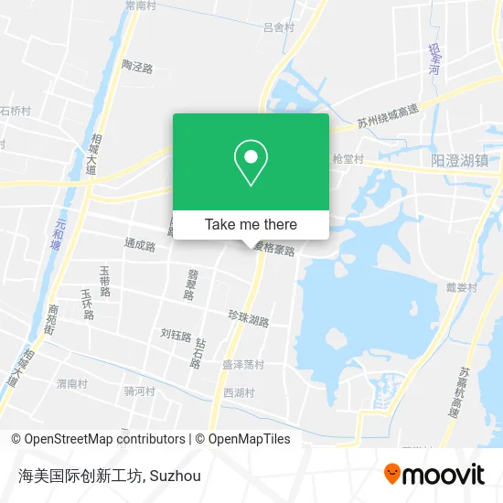 海美国际创新工坊 map