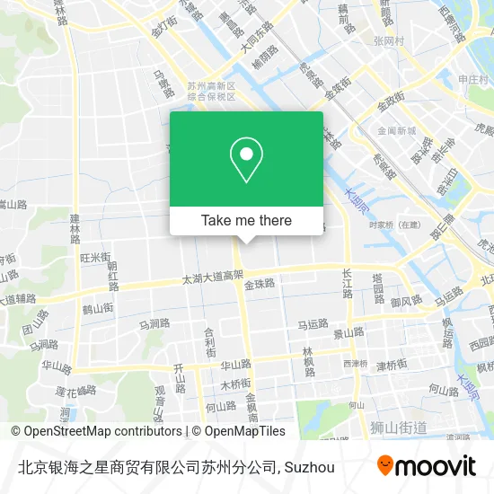 北京银海之星商贸有限公司苏州分公司 map