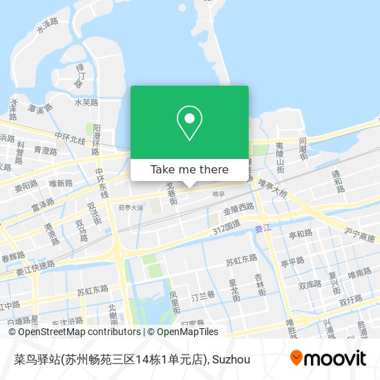 菜鸟驿站(苏州畅苑三区14栋1单元店) map