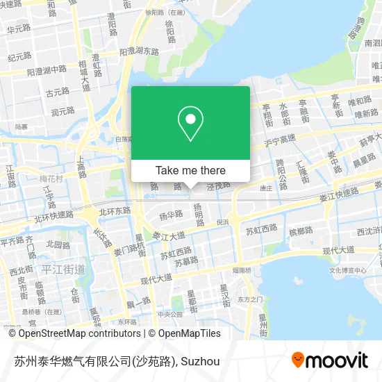 苏州泰华燃气有限公司(沙苑路) map