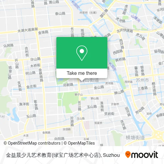 金益晨少儿艺术教育(绿宝广场艺术中心店) map