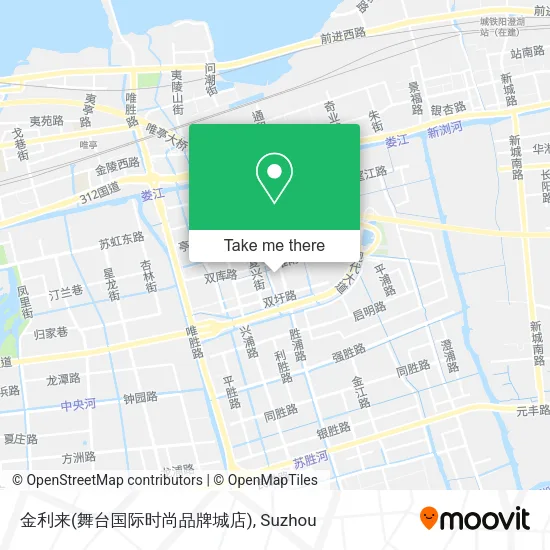 金利来(舞台国际时尚品牌城店) map