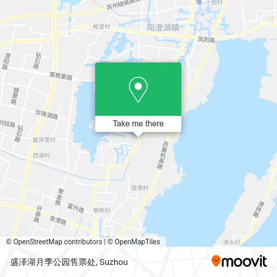 盛泽湖月季公园售票处 map