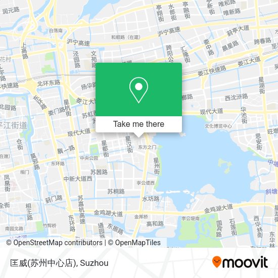 匡威(苏州中心店) map