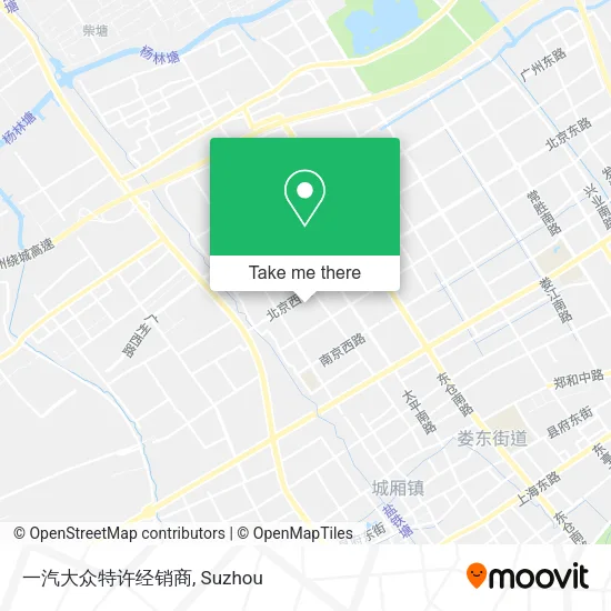 一汽大众特许经销商 map