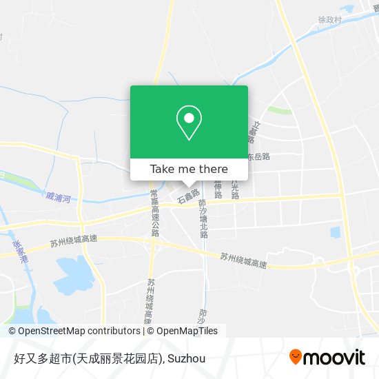 好又多超市(天成丽景花园店) map