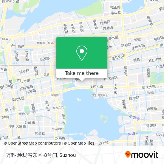 万科·玲珑湾东区-8号门 map