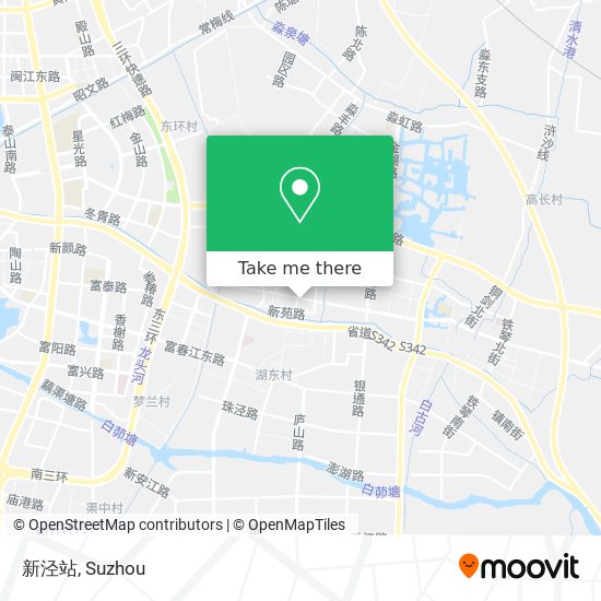 新泾站 map