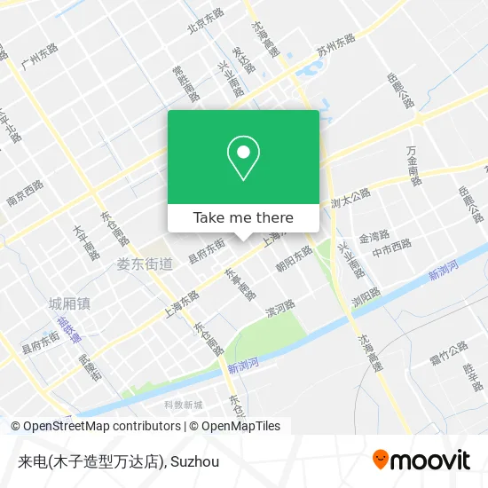 来电(木子造型万达店) map