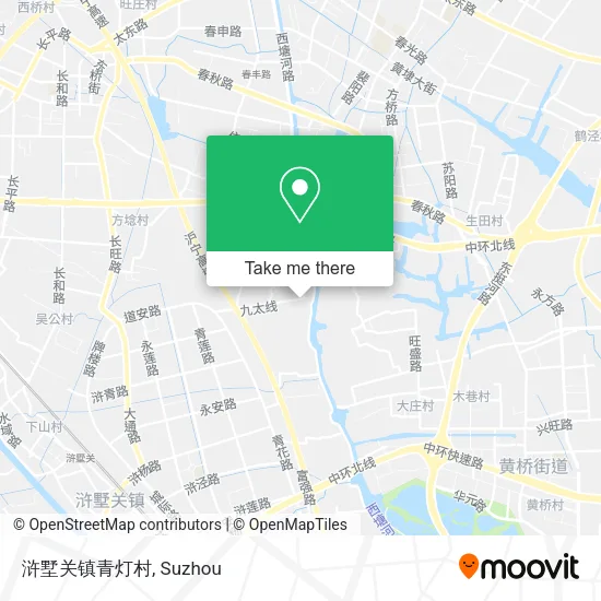 浒墅关镇青灯村 map