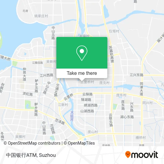 中国银行ATM map