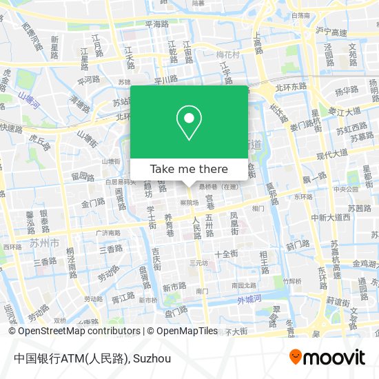 中国银行ATM(人民路) map