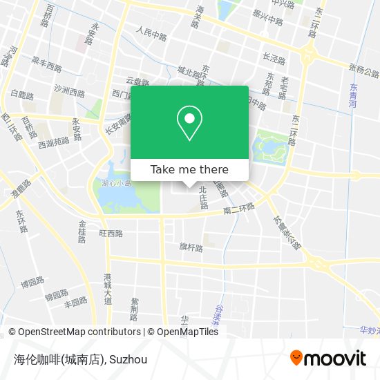 海伦咖啡(城南店) map