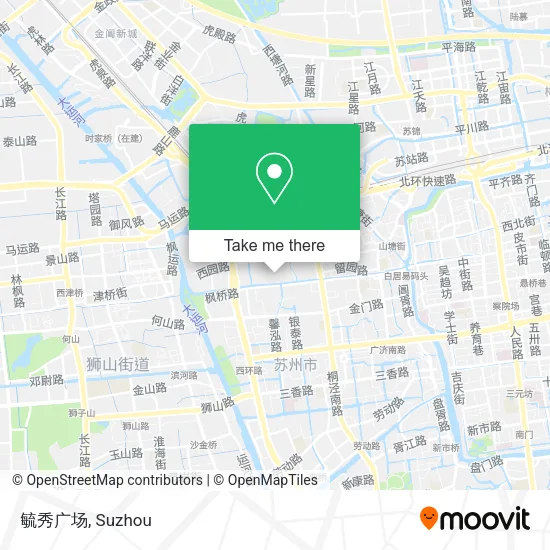 毓秀广场 map