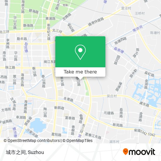 城市之间 map