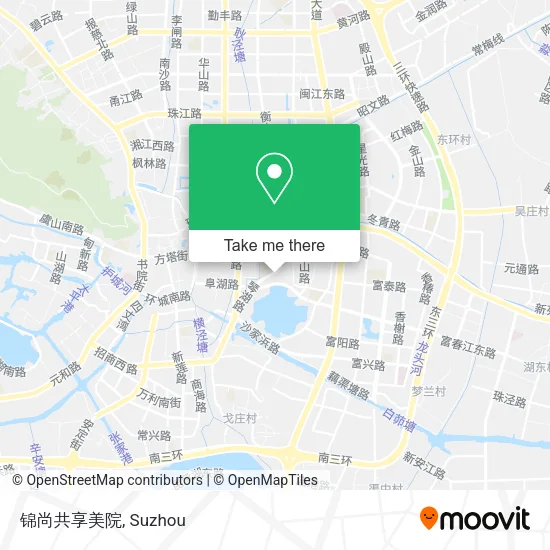 锦尚共享美院 map